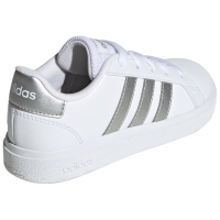 Pantof adidas Grand Court Lifestyle Tennis Lace-Up white GW6506 for copil
