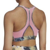 adidas Powerreact Training Medium-Support Allover Print Bra Ld99