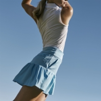 Fusta adidas Deep-Frilled Golf dama