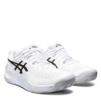 Pantof Asics Gel-Resolution 9 Zgura Tennis Unisex copil