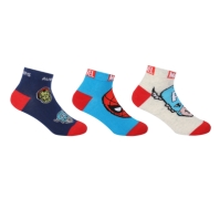Pantof sport panza Soseta Character 3 Pk copil