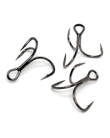 ANCORA TREBLE SHORT SHANK EWG NICKEL negru 6BUC PL marime 4 GAMAKATSU