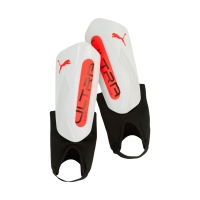 Minge Fotbal Aparatoare Puma Ultra Light Ankle white-orange 30991 01