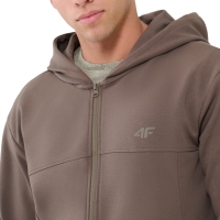 Bluza trening Men's 4F M1537 dark brown 4FWSS25TSWSM1537 80S