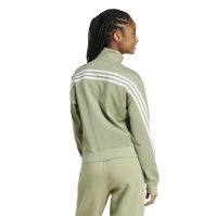 Trening adidas Iconic Wrapping 3-Stripes Snap Top dama