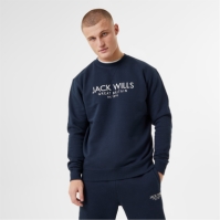Bluza trening Jack Wills Belvue Logo
