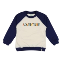 Bluza trening Lilly and Sid & Sid Multicoloured Adventure Slogan Applique