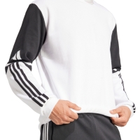 Bluza trening Men's adidas Squadra 25 Sweat Crew white and black JD2959