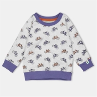 Lilly and Sid Bicycle Swtsht Bb99