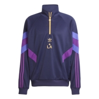 Bluza trening adidas Galaxy Originals Half-Zip Crew barbat