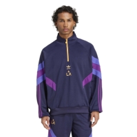 Bluza trening adidas Galaxy Originals Half-Zip Crew barbat