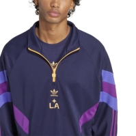 Bluza trening adidas Galaxy Originals Half-Zip Crew barbat
