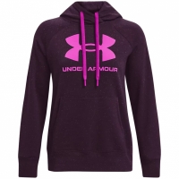 Bluza Hanorac Under Armor 's Rival Logo purple-pink 1356318 501 dama Under Armour