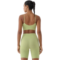 Sports bra 4F F151 light green 4FWSS25USBAF151 42S