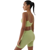 Sports bra 4F F151 light green 4FWSS25USBAF151 42S