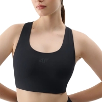 Sports bra 4F F152 deep black 4FRSS25USBAF152 20S