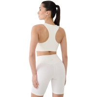 Sports bra 4F F152 off-white 4FRSS25USBAF152 11S