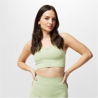 USA Pro Seamless Crop Sports Bra