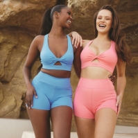 USA Pro Twist Front Sports Bra