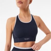 Jack Wills Seamless Racer Sports Bra