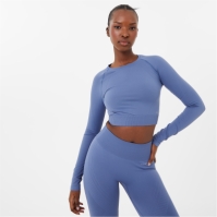 USA Pro Sleeve Seamless Crop Top