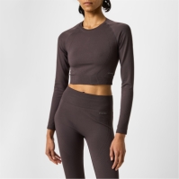 USA Pro Sleeve Seamless Crop Top