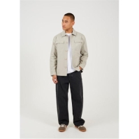 Brave Soul Through Shacket with Pockets