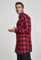 Camasa Side-Zip Long Checked Flanell Urban Classics