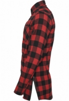 Camasa Side-Zip Long Checked Flanell Urban Classics