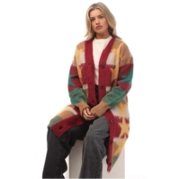 Palm Angels Stars Knitted Long Cardigan