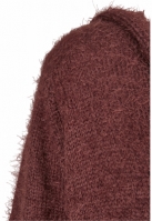 Hooded Feather Cardigan dama Urban Classics
