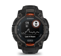 CEAS INSTINCT 3 SOLAR negru CUREA NEAGRA 45MM GARMIN