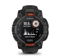 CEAS INSTINCT 3 SOLAR negru CUREA NEAGRA 45MM GARMIN