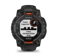 CEAS INSTINCT 3 SOLAR negru CUREA NEAGRA 45MM GARMIN