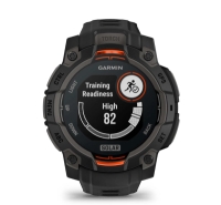 CEAS INSTINCT 3 SOLAR negru CUREA NEAGRA 45MM GARMIN