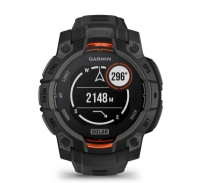 CEAS INSTINCT 3 SOLAR negru CUREA NEAGRA 45MM GARMIN