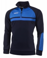 Bluza cu fermoar Chicago Blu Royal Max Sport