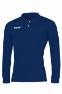 Bluza polo maneca lunga Blu Max Sport pentru timp liber