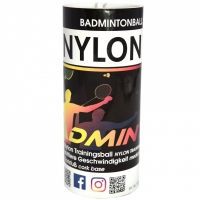 Lotki do badmintona Sunflex Nylon 3XW 3 szt żółte 53559