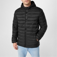 Jacheta SoulCal Micro Bubble Hooded barbat