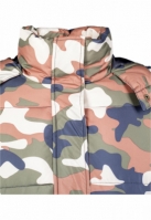 Jacheta Boyfriend Camo Puffer dama Urban Classics