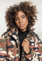 Jacheta Boyfriend Camo Puffer dama Urban Classics