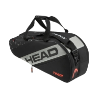 Geanta box Head Team Racquet M Tennis Black-Gray 262224