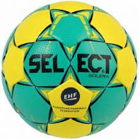 Handball Select Solera Mini 0 EHF 2018 green-yellow 16155