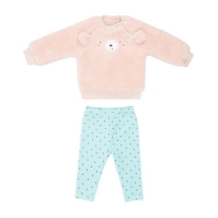 Colant Hello World Bear Borg Top and Set Babies