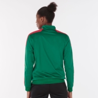 Bluza trening Champion Iv Green-red dama Joma