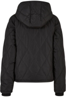 Jacheta Oversized Diamond Quilted Hooded dama Urban Classics