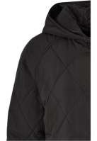 Jacheta Oversized Diamond Quilted Hooded dama Urban Classics