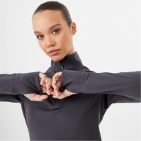 USA Pro Maneca Lunga Quarter Zip Top dama