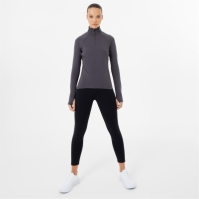 USA Pro Maneca Lunga Quarter Zip Top dama